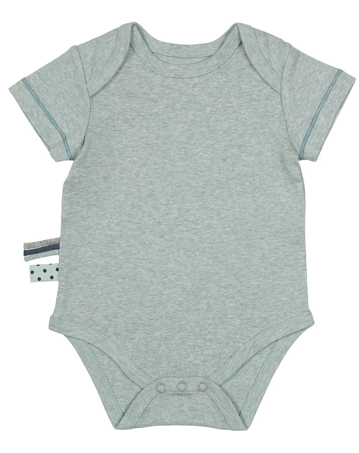 Kurzarm-Body AYLIN UNI in mint melange