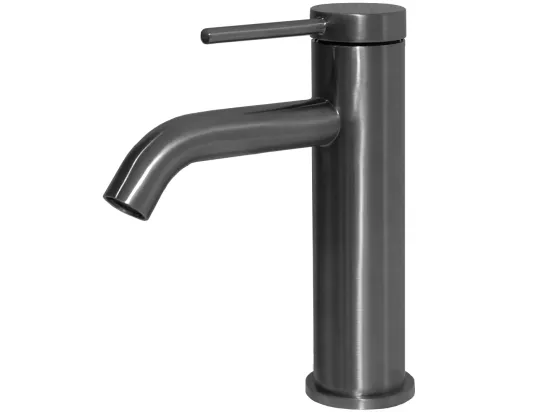 Lollipop mitigeur lavabo bas gris gun métal - Essebagno