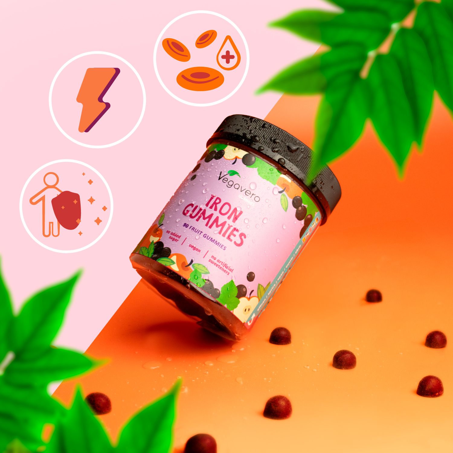 VEGAVERO Eisen Gummies