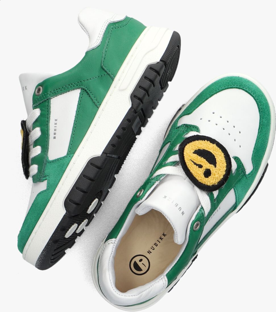 NUBIKK groene nubikk lage sneakers basket court jr