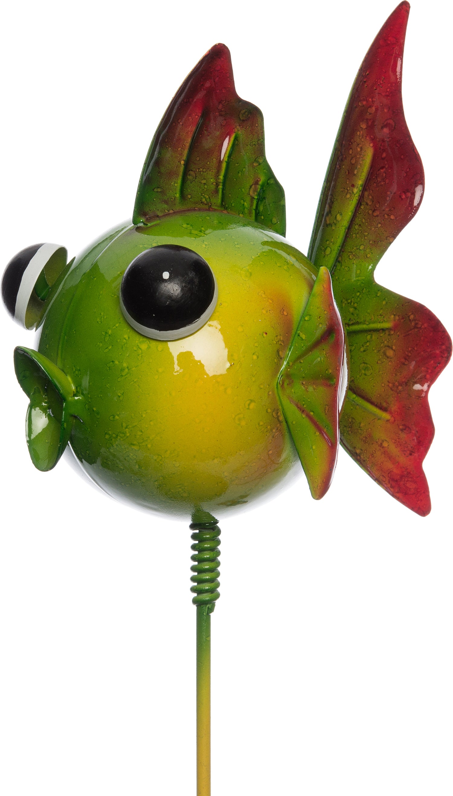 Intratuin tuinsteker vis groen 14,5 x 9 x 80 cm