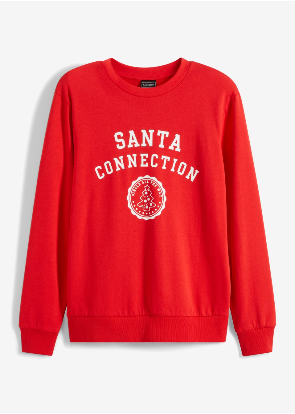 Sweat avec motif de Noël et coton bio