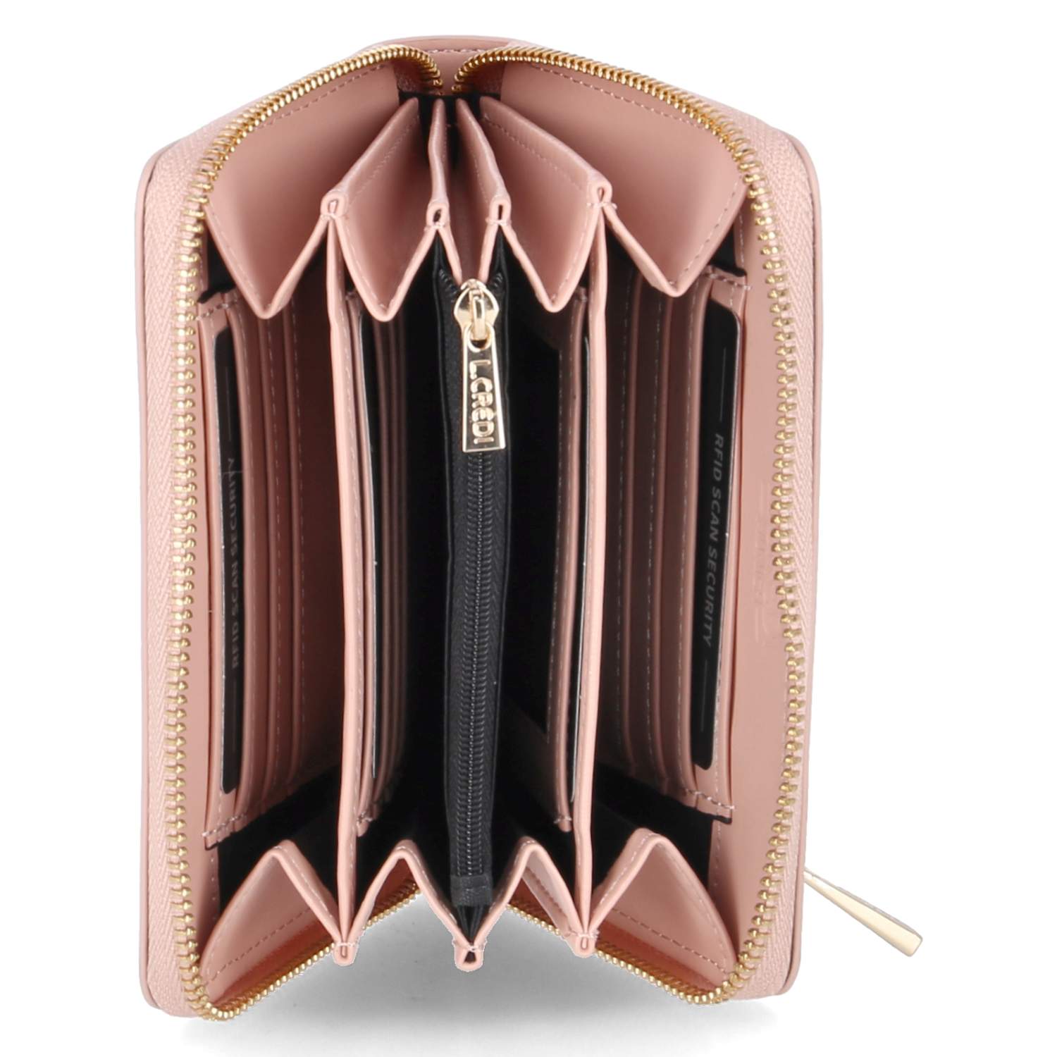 L.CREDI Geldbörse FILIPPA - dusty rose