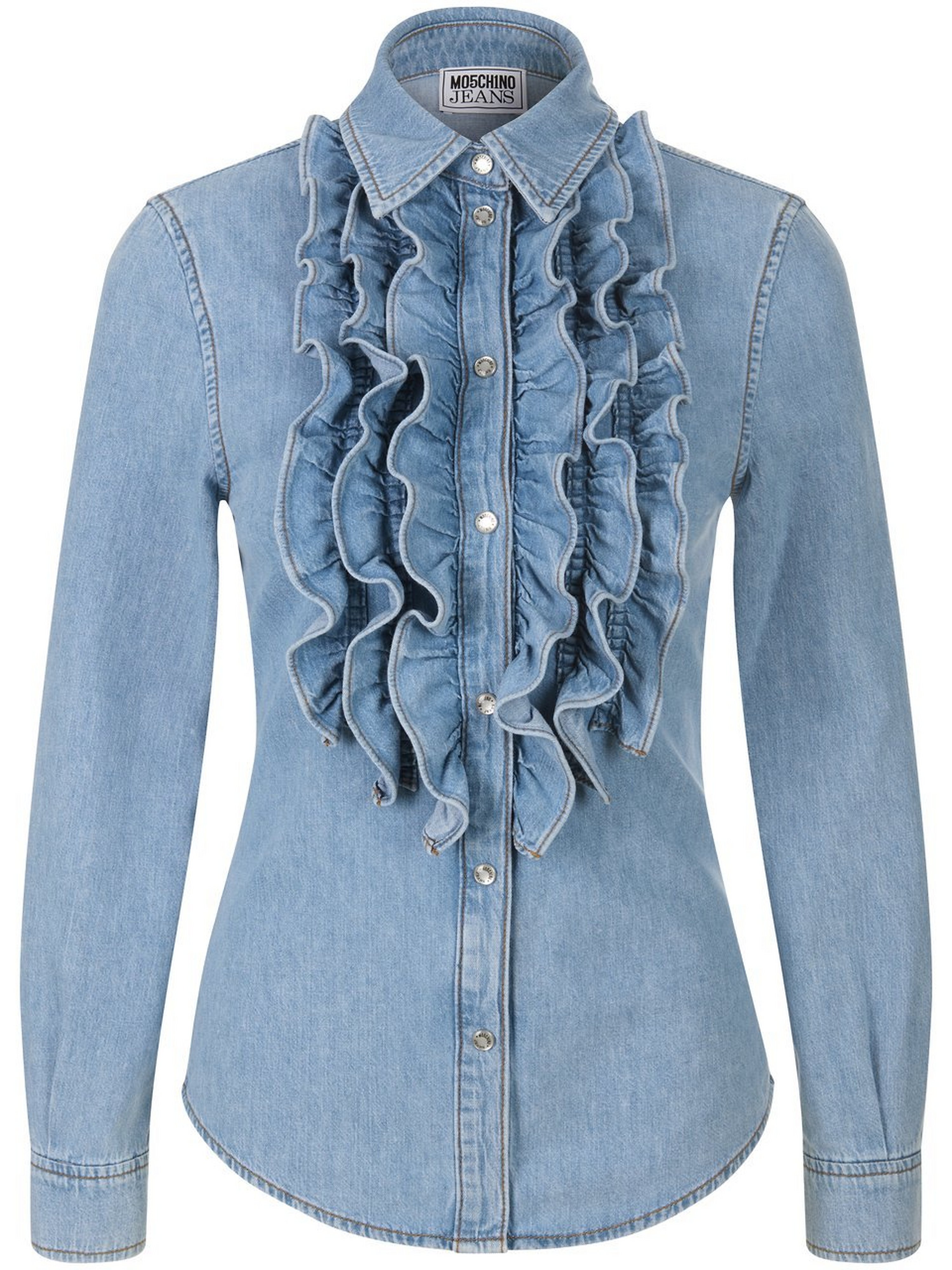 Jeansbluse