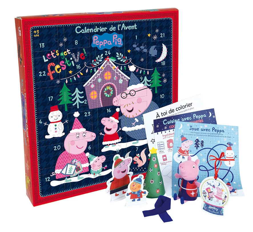 PEPPA PIG - CALENDRIER DE L'AVENT