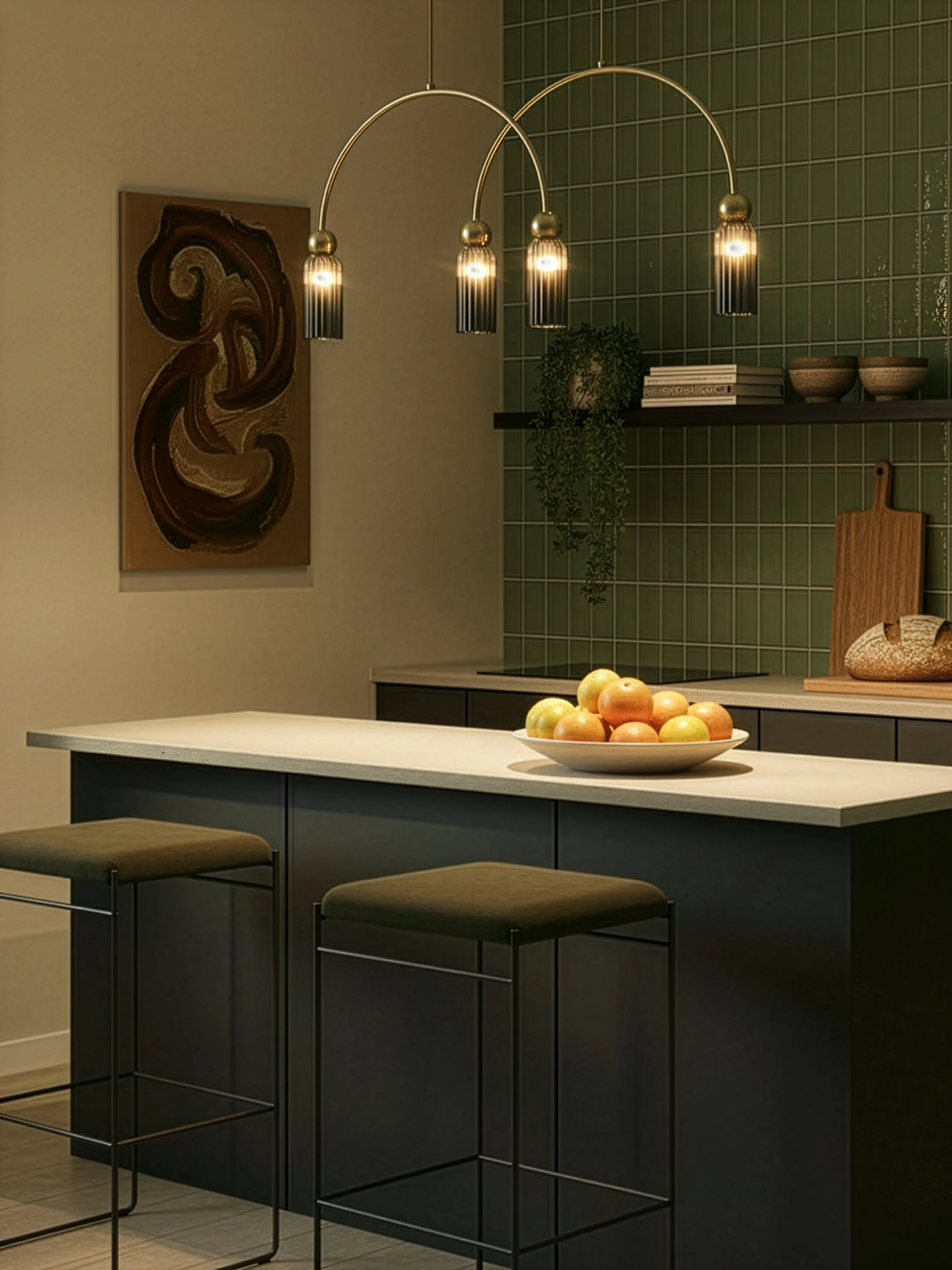 Dimbare hanglamp Antic