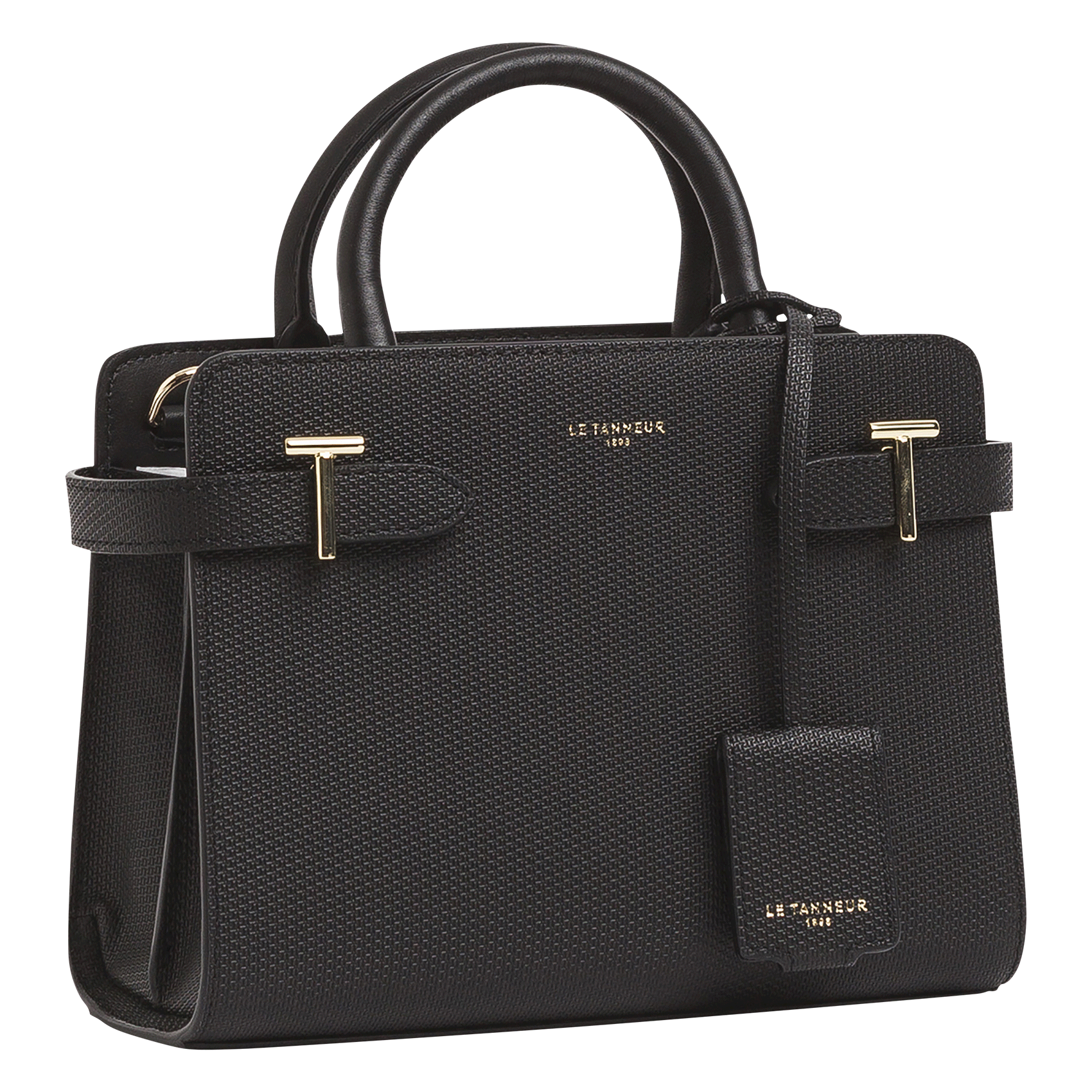 EMILIE - Sac bandoulière en cuir | Noir