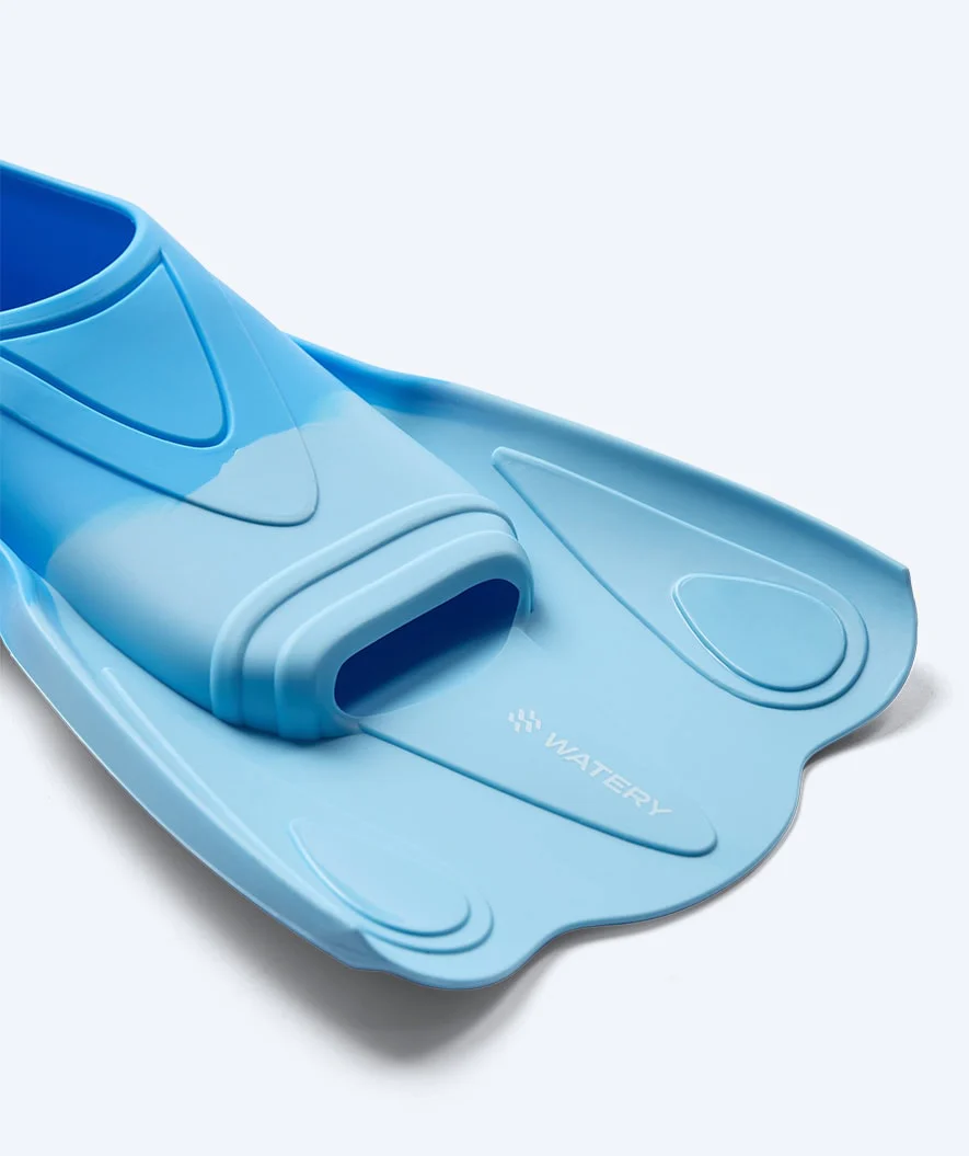 Watery svømmefødder til børn - Leander - Blå