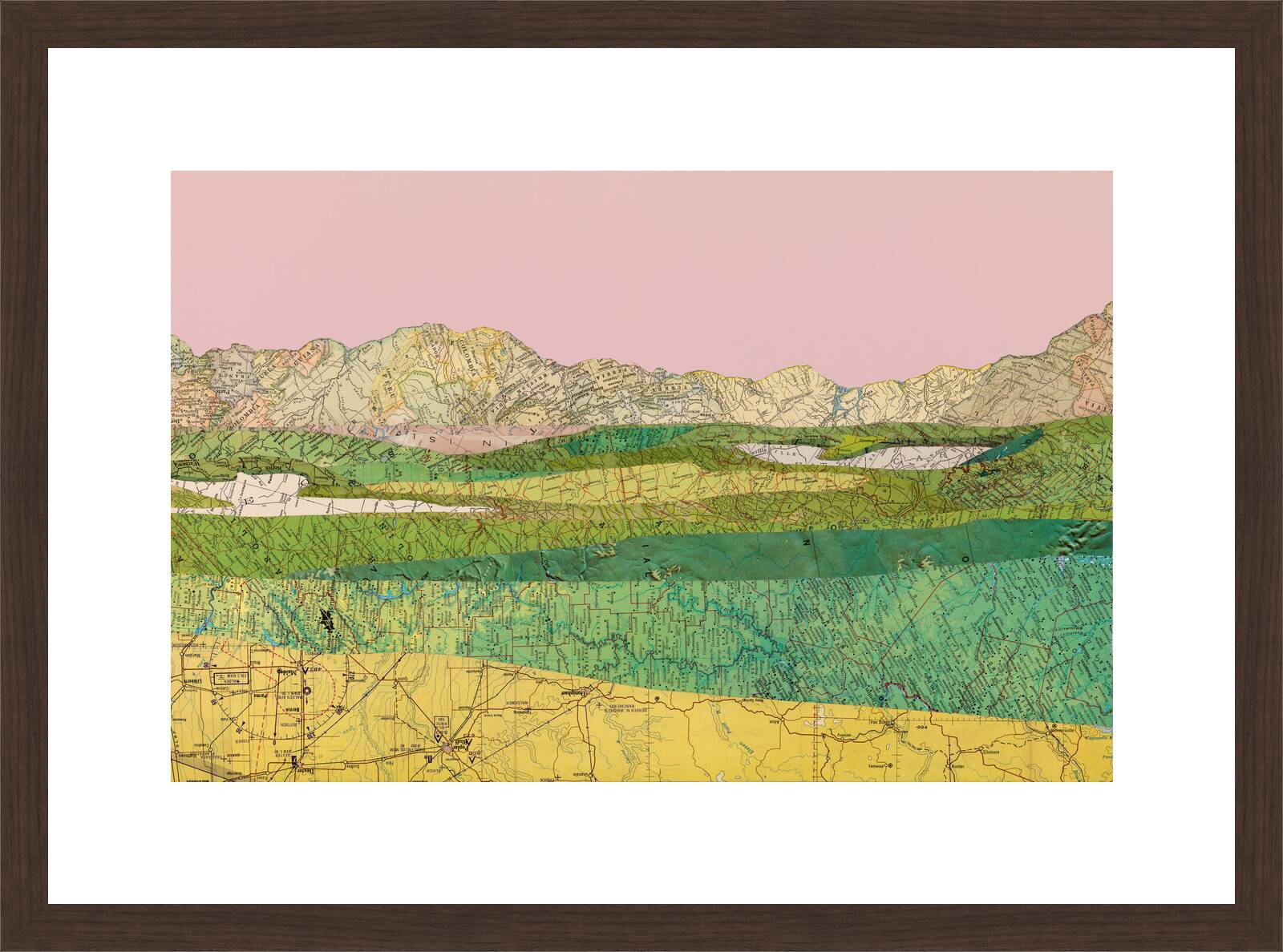 Empire revisited by Matthew Cusick - Limited Edition. Edition of: 100. Signed.
