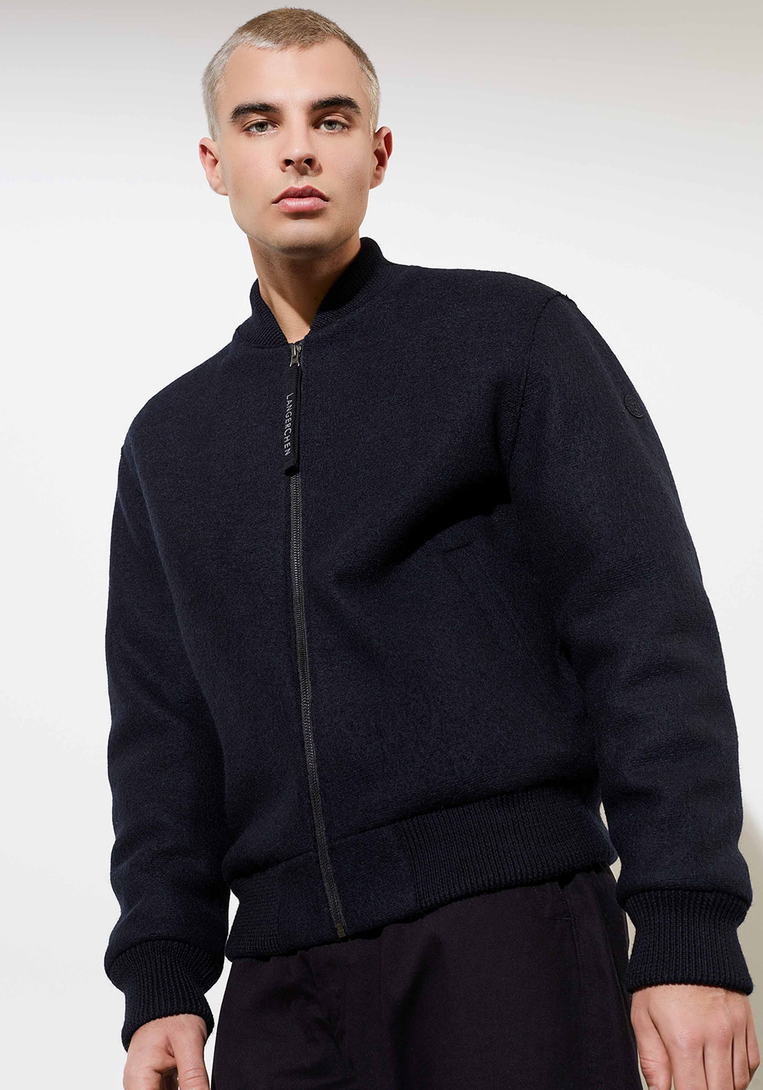 LangerChen Bomberjacke Knoxford Carbon