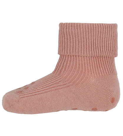Minymo Strømper - 2-pak - AntiskRød - Rose Cloud