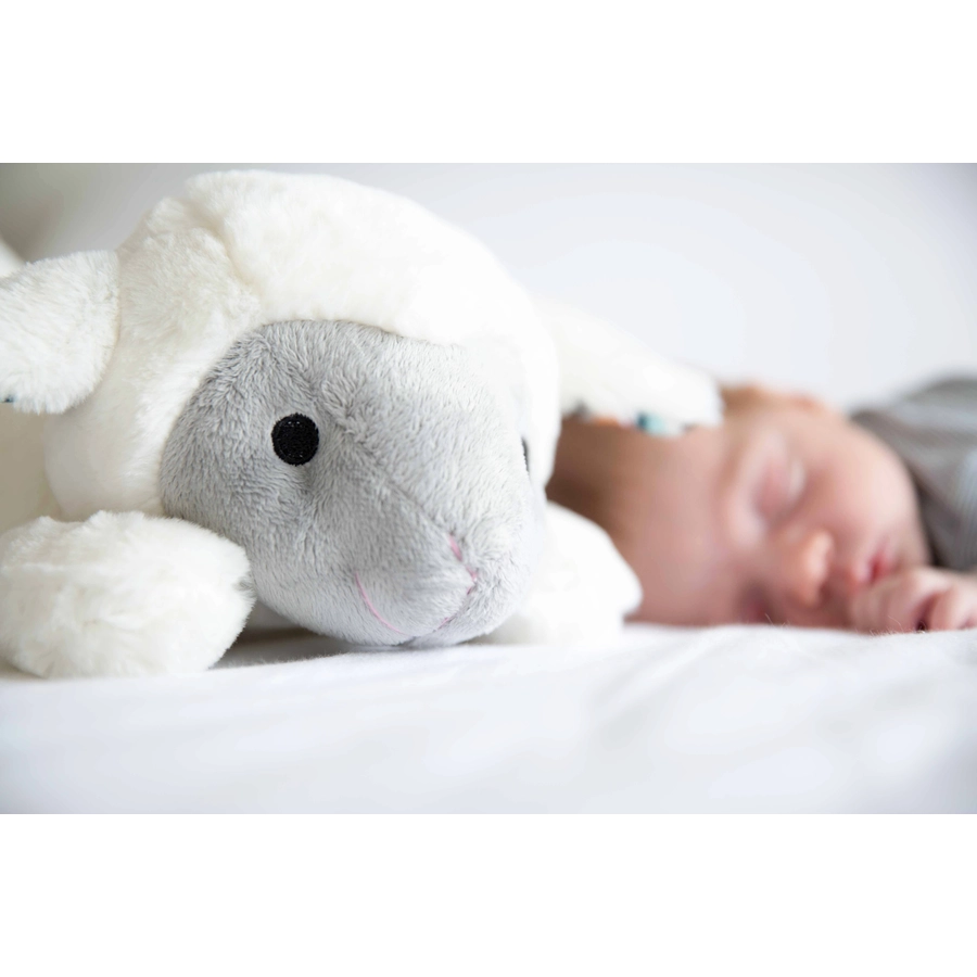ZAZU Liz - Kuscheltier Lamm mit Herzschlagsimulation