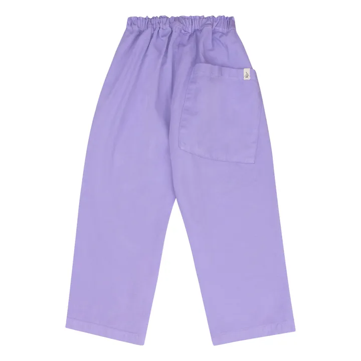 Bonnie & The Gang Pantalon Frits Coton Bio | Lavande
