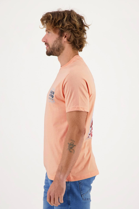Gabbiano oranje heren t-shirt
