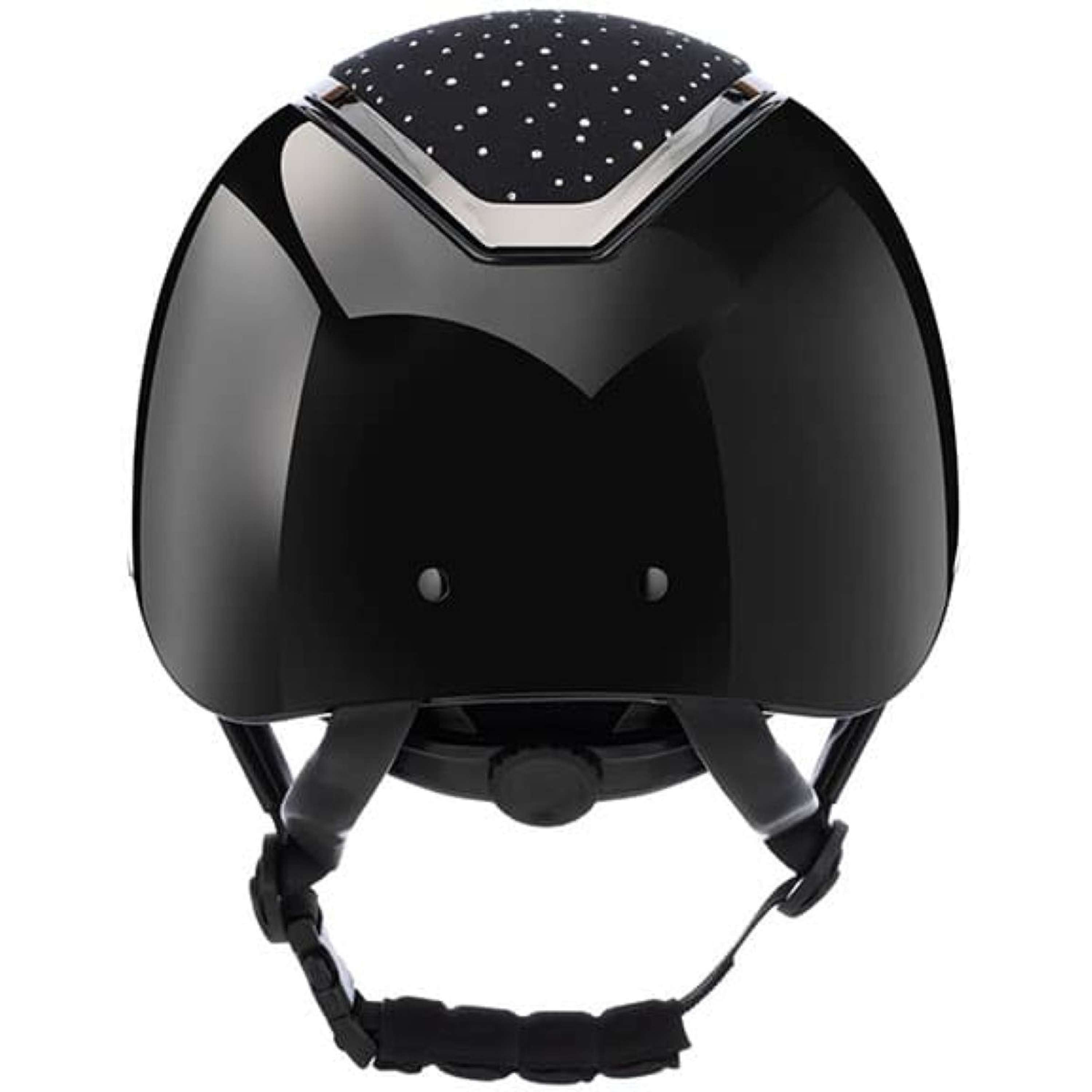Charles Owen Cap Kylo Crystal MIPS Black Gloss/Chrome