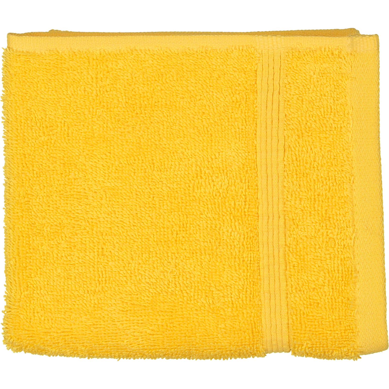 Vossen Waschlappen Frottee 30 x 30 cm gelb
