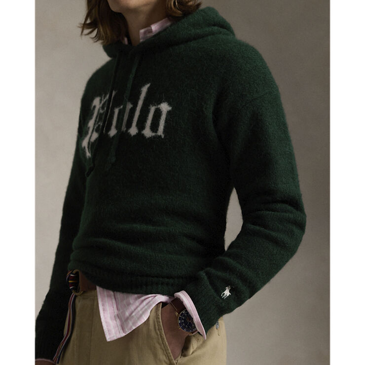 Polo Ralph Lauren ALPACA BLEND-LSL-PLO Moss agate combo