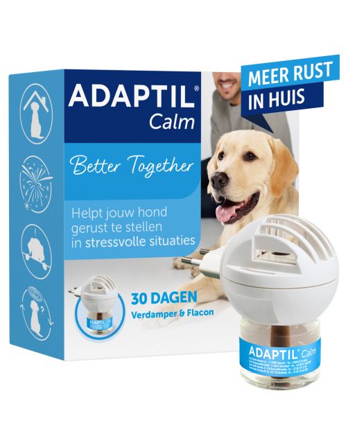 Adaptil Calm Verdamper Hond + Vulling - Anti stressmiddel - 48 ml 1 Maand
