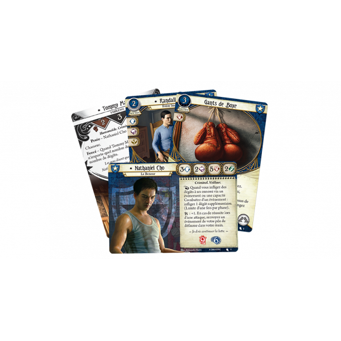 Horreur à Arkham JCE : Deck investigateur Nathaniel Cho