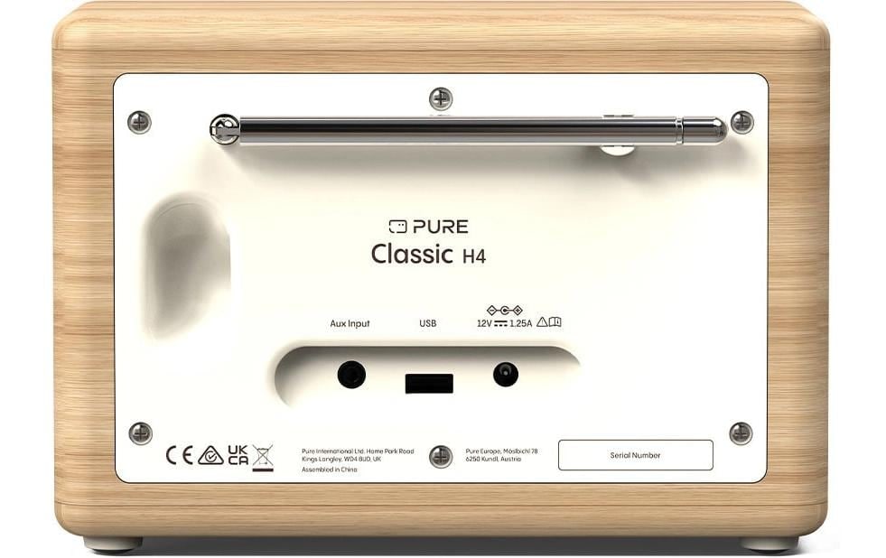 Pure Digitalradio (DAB+) »Classic H4« (Bluetooth Digitalradio (DAB+) | FM-Tuner )