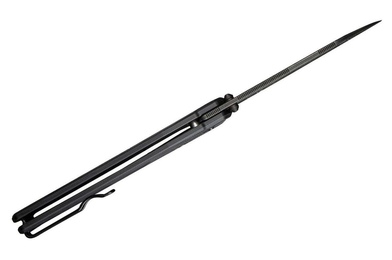 CIVIVI Hid C23008-1 Blackwashed, Black G10, zakmes, Ostap Hel Design