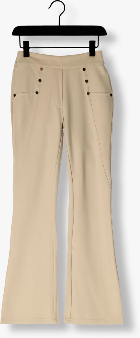 AI&KO zand ai&ko flared broek stacey