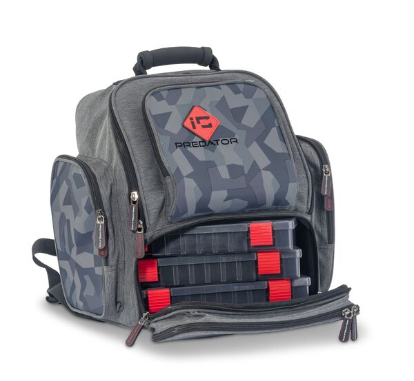 Sac à Dos Iron Claw Back Packer (Incl. 3 Boîtes de Rangement)