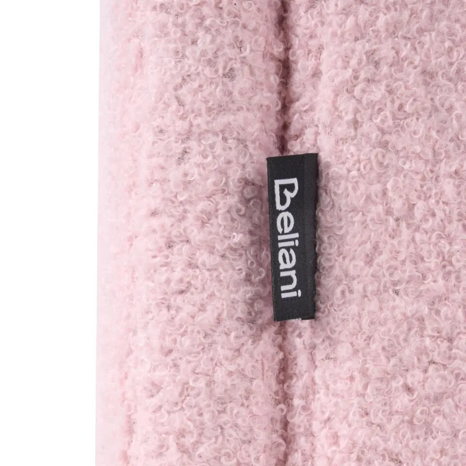 LAYE - Kinderbed - Roze - 90 x 200 cm - Bouclé