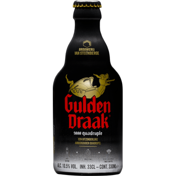 Gulden Draak - 9000 Quadruple - Fles - 330ML