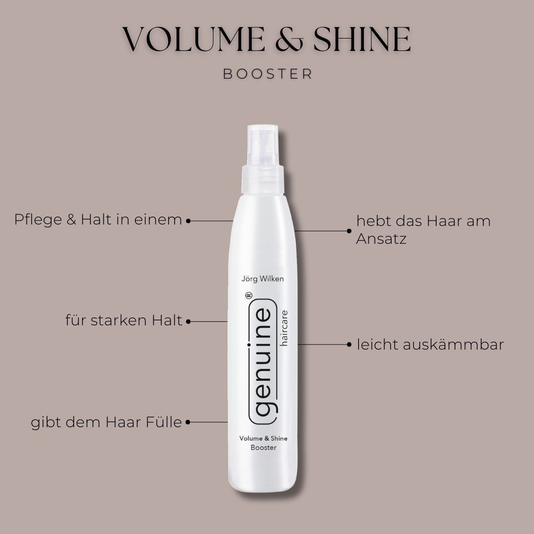 genuine haircare - Firm & Shine Volume Booster