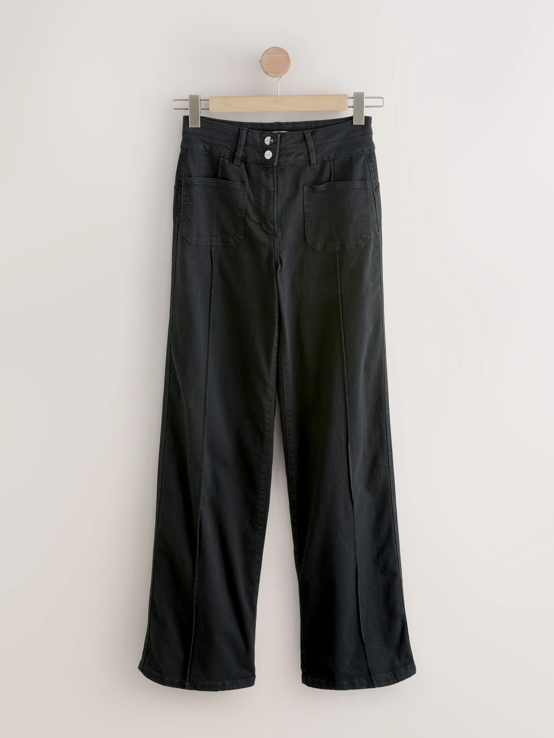 Zwart - Slim Lift and Shape Wide Leg Jeans