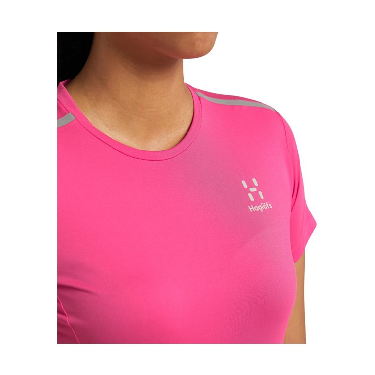 Haglöfs L.I.M Tech Tee Women Ultra Pink
