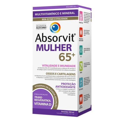 Absorvit Mulher 65  300ml
