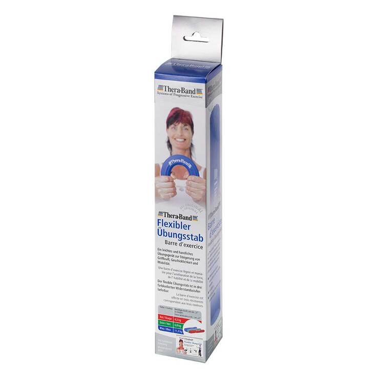 Thera Band Übungsstab flexibel blau schwer, 1 St
