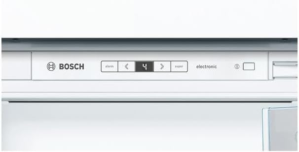 Bosch KIF51AFE0 Serie 8 Einbau-Kühlschrank, 140 x 56 cm Nische, 222 L, Flachscharnier, VitaFresh pro 3x längere Frische, LED-Beleuchtung gleichmäßige Ausleuchtung,Ohne Gefrierfach