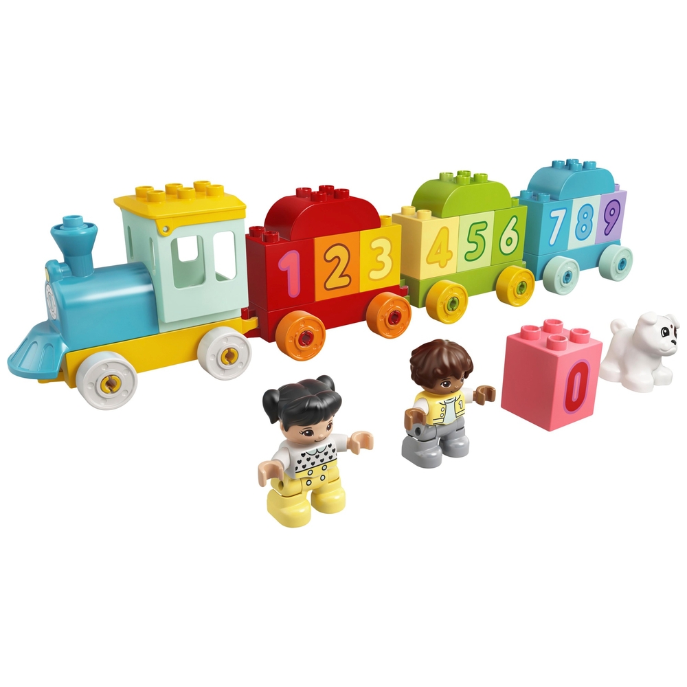 LEGO DUPLO 10954 Mein erster Zahlenzug – Spielzeug für Kleinkinder