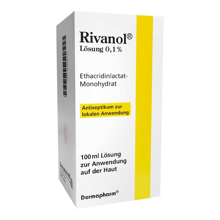 Rivanol Lösung 0,1 %, 100 ml
