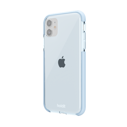 holdit Iphone 11/XR Seethru Cover, Mineral Blue