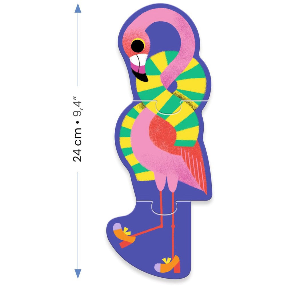Køb Djeco Puzzle Trio, Junglen