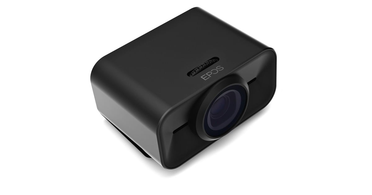 EPOSEXPAND Vision 1 webcam  (Zwart, 4K Ultra HD, USB-C)