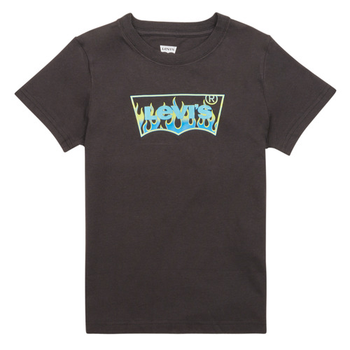 Levi's - FLAME BATWING TEE - Noir
