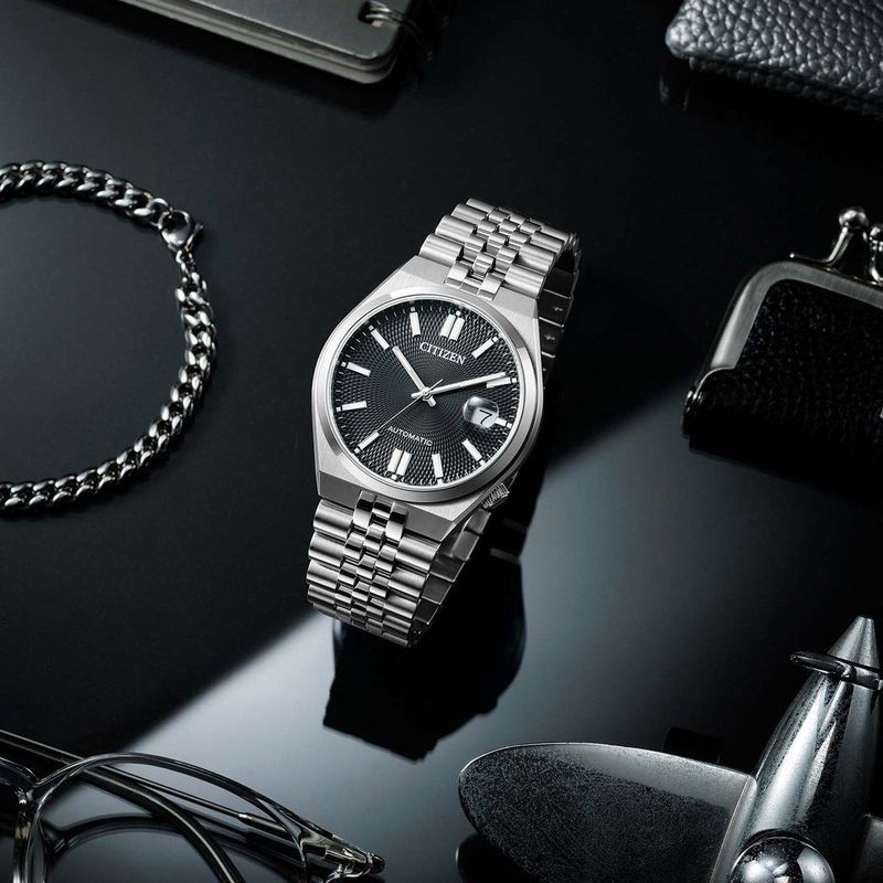 Citizen - NK0020-55E - Automatisch Horloge - Zwart - Roestvrijstalen Kast en Band - 40 mm