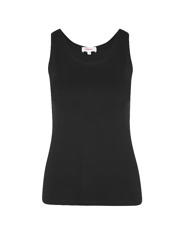 S.OLIVER Top  schwarz