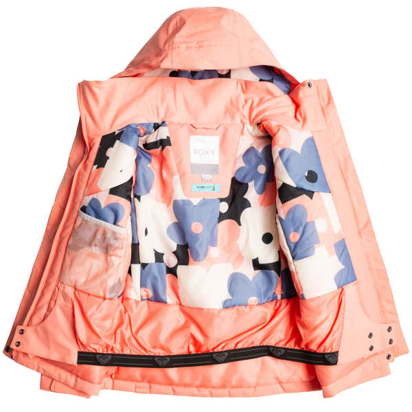 Veste de ski ROXY GALAXY GIRL JK PEACH PINK