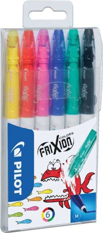Pilot - FriXion Colors - Viltstiften - Assorti - 6 Stuks
