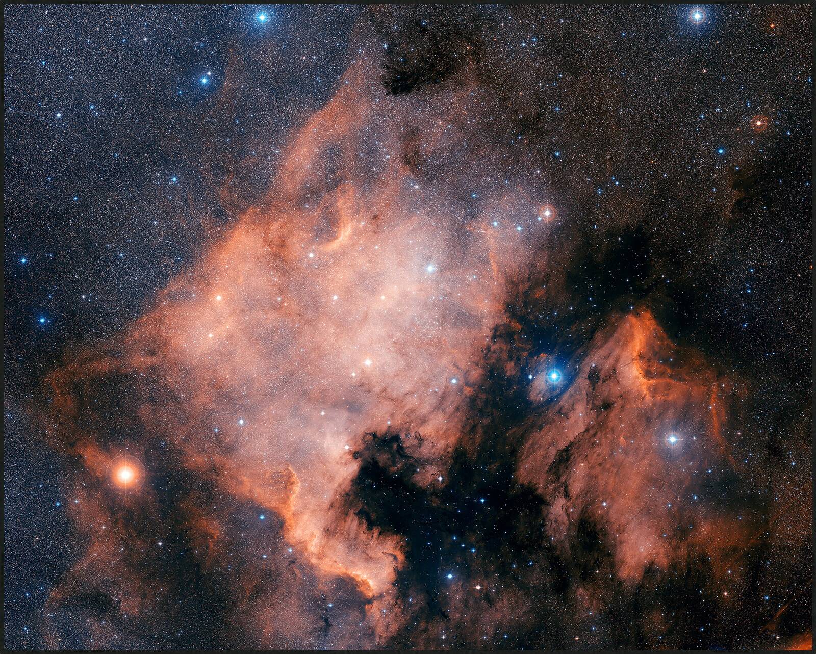 north america nebula (NASA/JPL - Caltech) by Hubble Telescope - Open Edition.