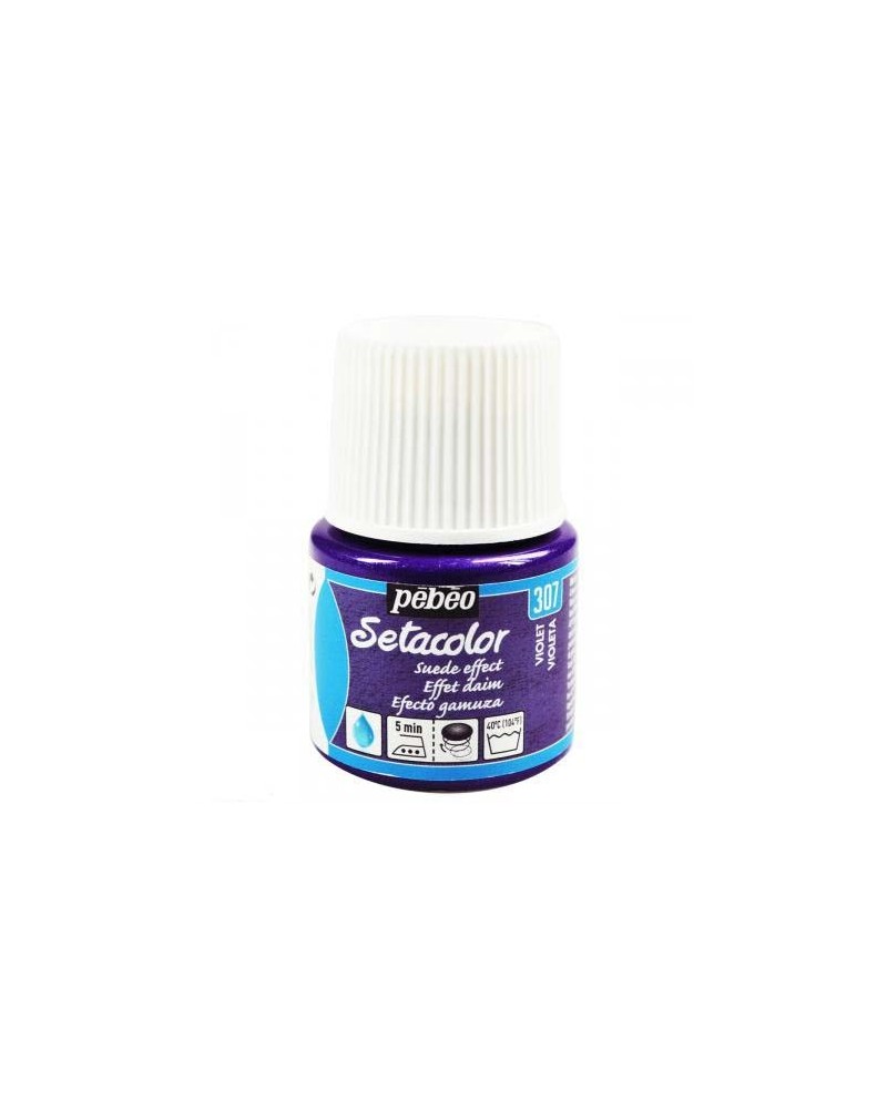 Setacolor effet daim Violet
