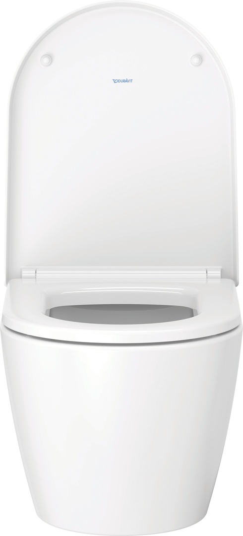 Duravit Starck Me randloos toilet met softclose zitting wit glans