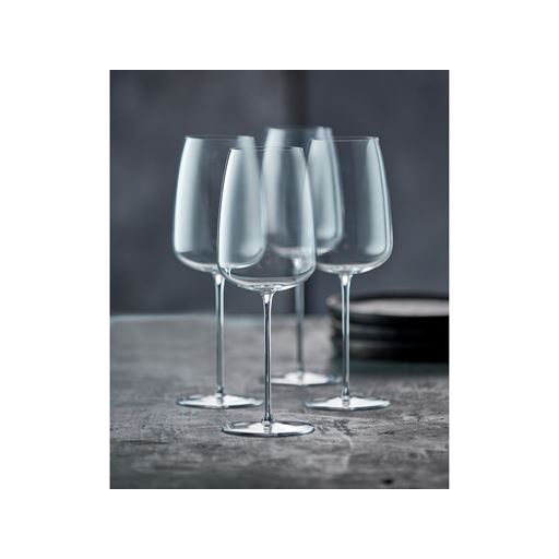 Lyngby Glas Veneto 2-pak Bourgogne Vinglas, Klar, 77 cl