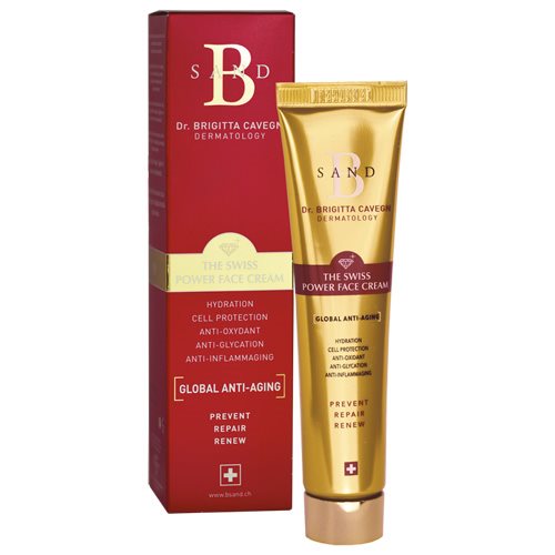 B SAND The Swiss Power Facecream Creme Anti-Aging Tb 40 ml
